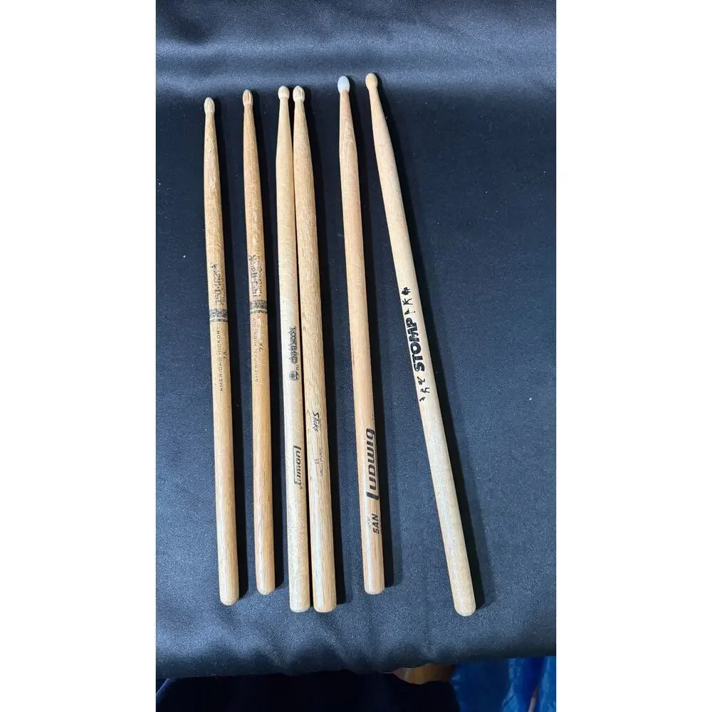 Rare Zildijan Trav2 Travis Barker Boom Box Drumstick Bag + 6 Sticks